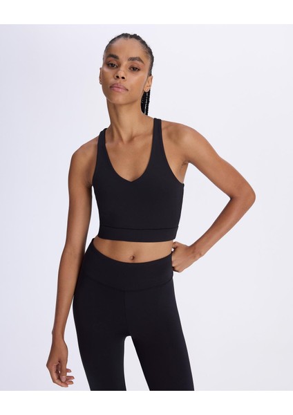 Berly Bra Kadın Siyah Skin Fit Sporcu Sütyeni