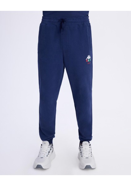 Authentic Italy Pant Erkek Mavi Comfort Fit Eşofman Altı