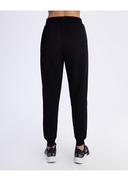 Authentic Angely Pant Kadın Siyah Comfort Fit Eşofman Altı modelleri