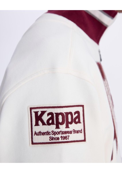 Authentic Eroi Tur Erkek Beyaz Regular Fit Fermuarlı Eşofman Üstü modelleri