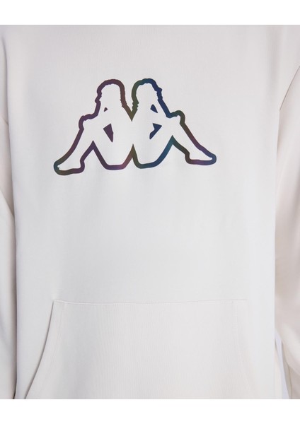 Logo Brian Hoodie Erkek Beyaz Regular Fit Hoodie fiyatları