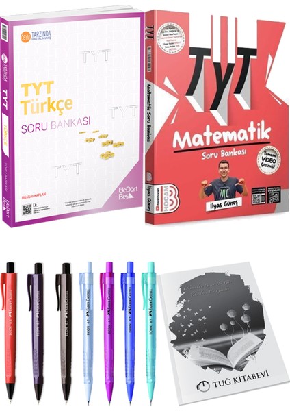 Benim Hocam 2025 Tyt Matematik Soru Bankası - ÜçDörtBeş Yayınları 2025 Tyt Türkçe Soru Bankası 2li Set