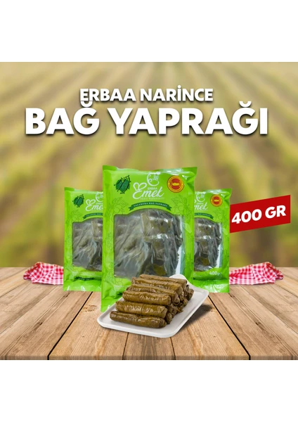 Emek Kadın Kooperatifi Tokat Erbaa Salamura Yaprak 400 gr