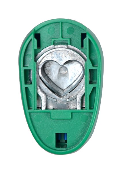 Şekilli Delgeç Kalp 2.5 cm KM8810