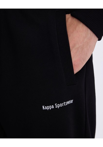 Authentic Alec Erkek Siyah Comfort Fit Eşofman Altı