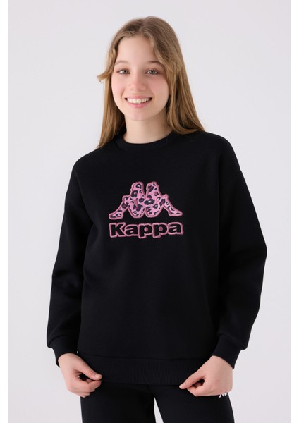 Çocuk Sweatshirt 321Z38W Siyah