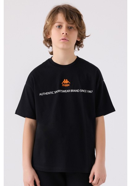 Erkek Çocuk T-Shirt 341Z1QW Siyah modelleri