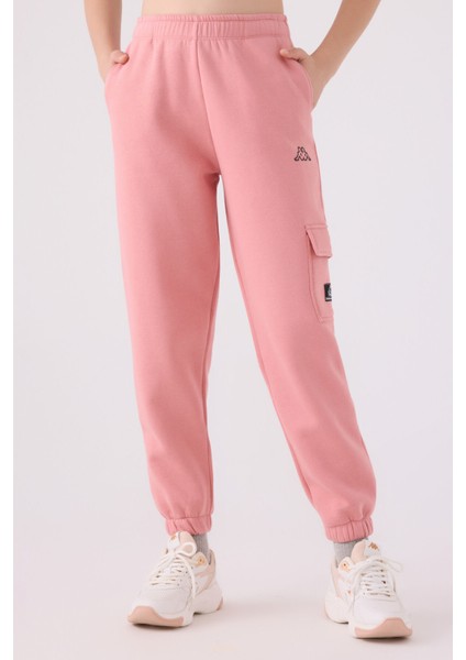 Kız Çocuk Eşofman Alt 382B1JW Retro Pembe