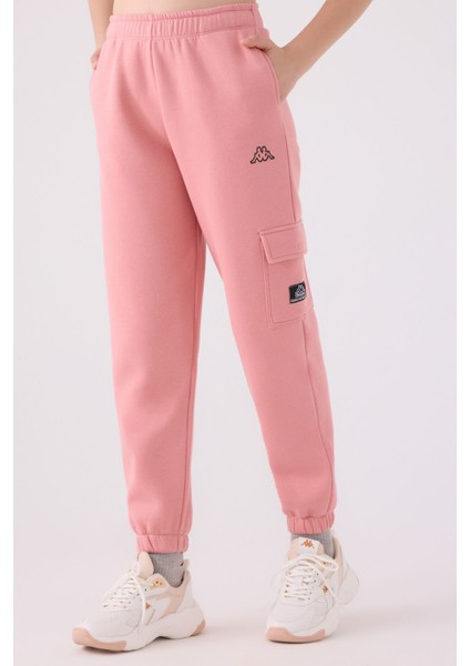 Kız Çocuk Eşofman Alt 382B1JW Retro Pembe