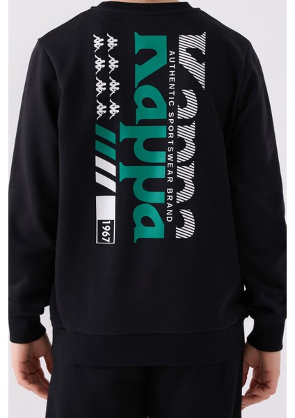 Çocuk Sweatshirt 361U7VW Siyah fırsatları