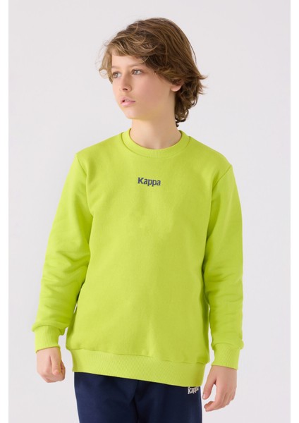 Çocuk Sweatshirt 361U7VW Fıstık Yeşil modelleri