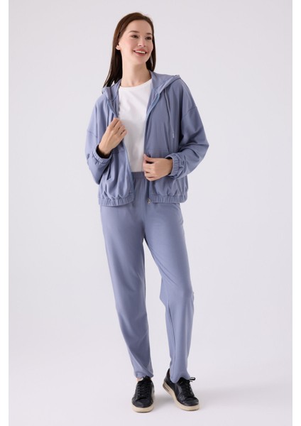 Kadın Uzun Kol Pijama Takım AR3110 Koyu Indigo