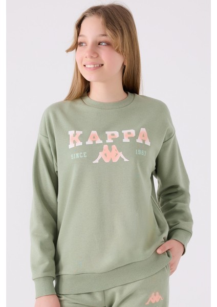 Çocuk Sweatshirt 361X16W Çay Yeşili