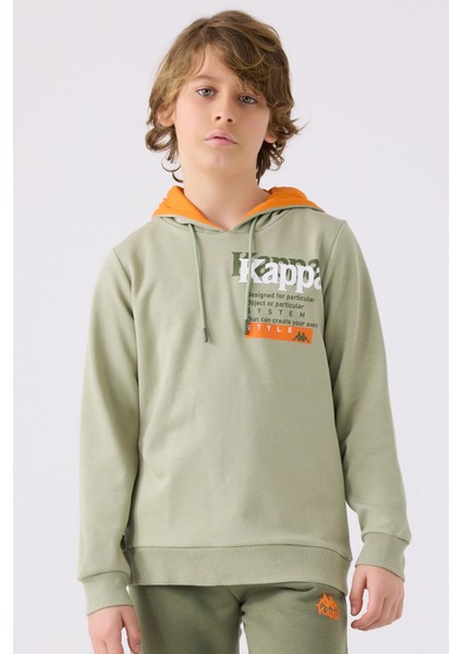 Çocuk Sweatshirt 361W1Iw Çay Yeşili modelleri