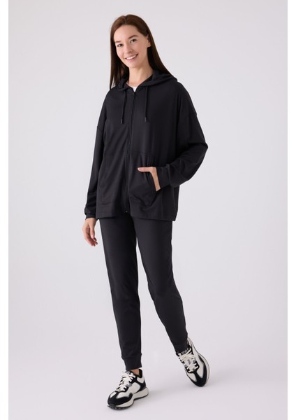 Kadın Uzun Kol Pijama Takım AR3111 Siyah