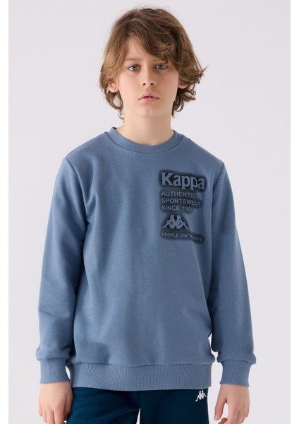 Çocuk Sweatshirt 361U7WW Mavi