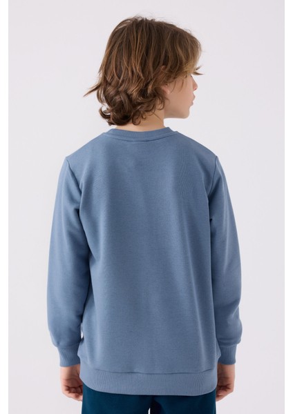 Çocuk Sweatshirt 361U7WW Mavi indirimleri