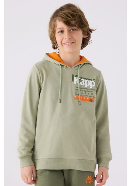 Çocuk Sweatshirt 361W1IW Çay Yeşili