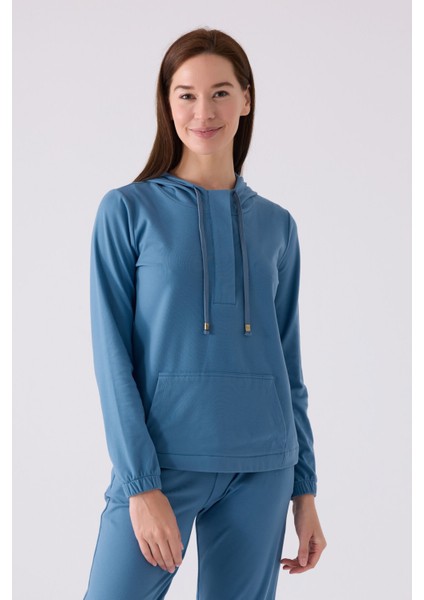 Pıerre Cardın Kadın Uzun Kol Pijama Takım PC8924 Indigo fiyatları