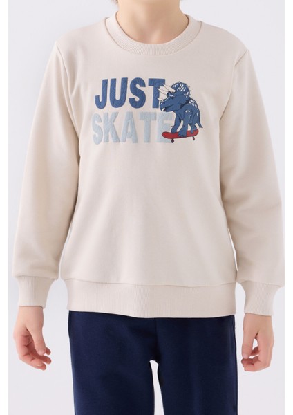 Erkek Çocuk Krem Eşofman Takımı fırsatları