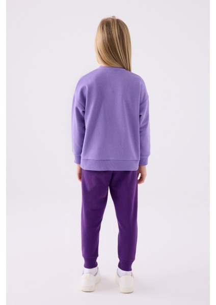 Kız Çocuk Eşofman Takımı RP3485 Lila indirimleri