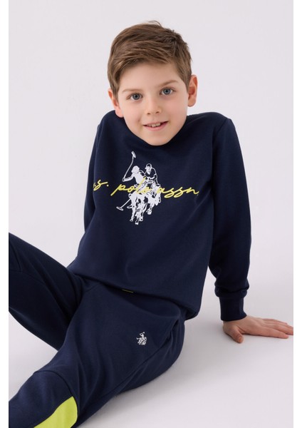 Erkek Çocuk Eşofman Takımı Us1935 Lacivert Fıstık modelleri