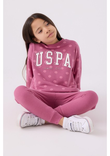 Kız Çocuk Eşofman Takımı Us1992 Koyu Leylak modelleri