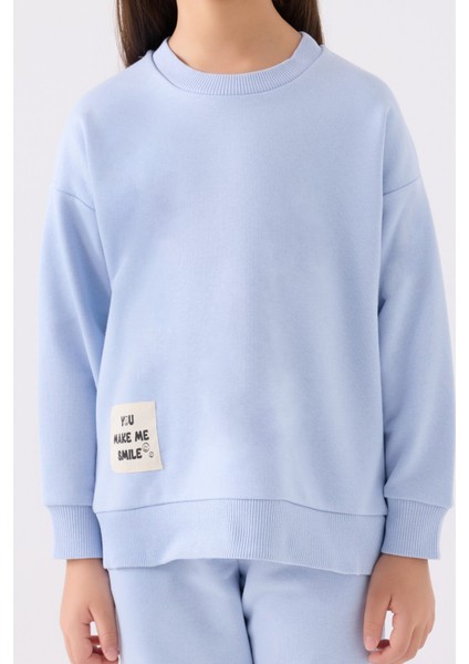 Kız Çocuk Eşofman Takımı RP3499 Mavi fırsatları