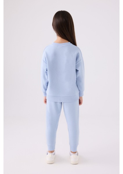 Kız Çocuk Eşofman Takımı RP3499 Mavi indirimleri