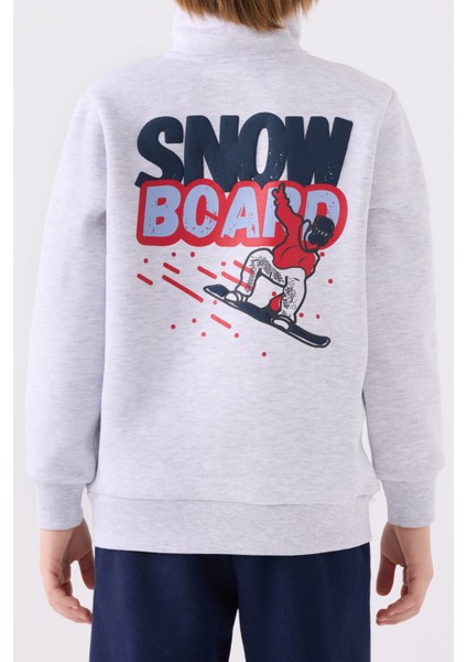 Erkek Çocuk Eşofman Takımı RP3438 Kar Melanj fırsatları