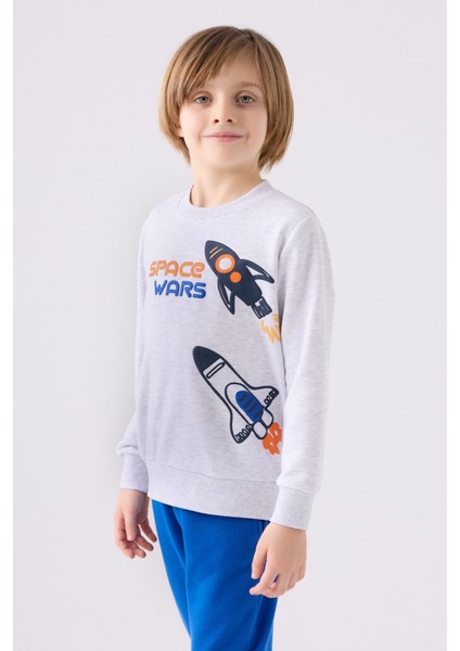 Erkek Çocuk Kar Melanj Eşofman Takımı fiyatları