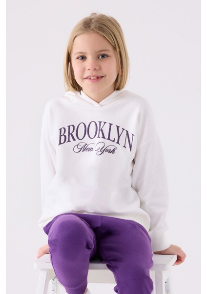 Kız Çocuk Eşofman Takımı RP3483 Krem fiyatları