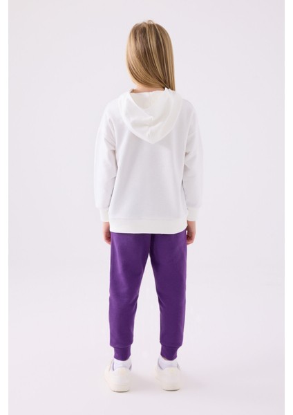 Kız Çocuk Eşofman Takımı RP3483 Krem indirimleri