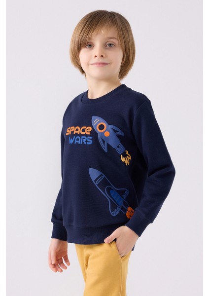 Erkek Çocuk Eşofman Takımı RP3445 Lacivert fiyatları