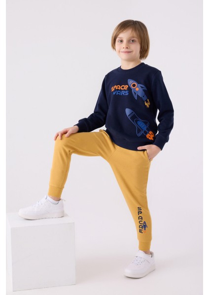 Erkek Çocuk Eşofman Takımı RP3445 Lacivert modelleri