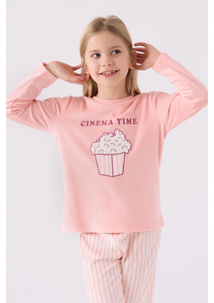 Kız Çocuk Uzun Kol Pijama Takım RP3479 Pembe fiyatları