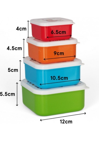 4'lü Beslenme Kutusu Jungle modelleri
