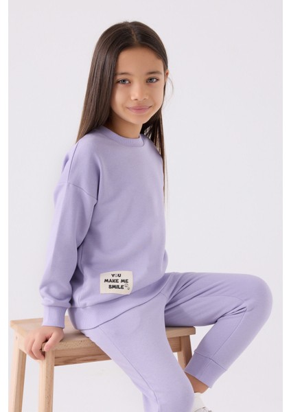 Kız Çocuk Eşofman Takımı RP3499 Lila fiyatları