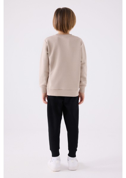 Erkek Çocuk Koyu Krem Eşofman Takımı indirimleri