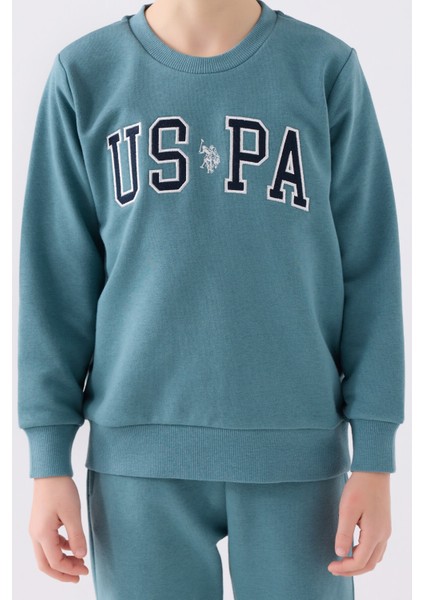 Erkek Çocuk Eşofman Takımı Us1914 Pastel Yeşil fırsatları