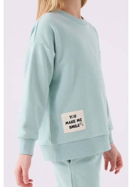 Kız Çocuk Eşofman Takımı RP3499 Su Yeşili fırsatları