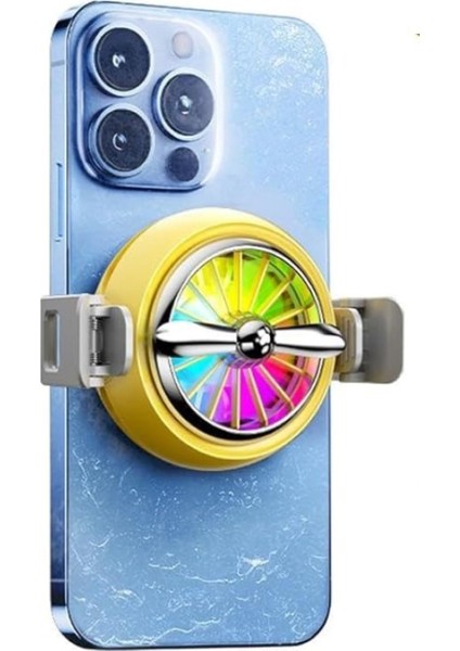 Ultra Kaliteli Klimalı 2in1 Telefon Sogutucu Magsafe Özellikli Mandallı Aliminyum Rgb Işıklı FAN(2024 Yeni Model) fiyatları