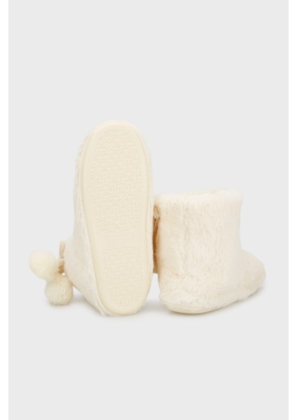 Yumuşak Dokulu Peluş Ponponlu Panduf Bayan Panduf 6722003 fırsatları