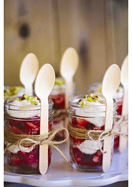 Ekolojik Doğal Tahta Kaşık 16 Cm-25 Adet modelleri