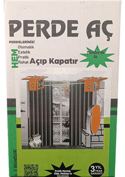Perde Aç Perde Aç-Kapa Mekanizması