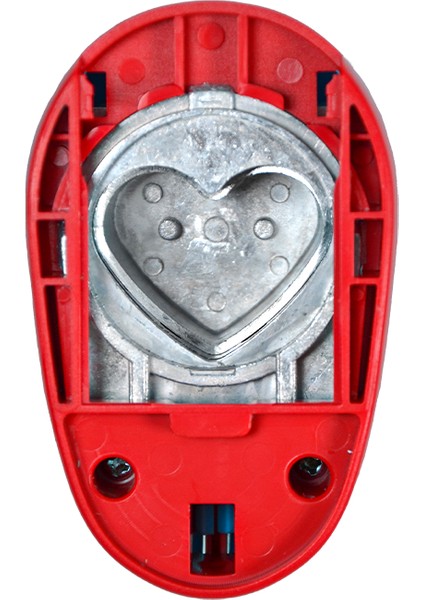 Şekilli Delgeç Kalp 3.8 cm KM8815