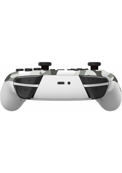 S07 E-Spor Turbo Işlevli Kablosuz Gamepad Için Altı Eksenli Titreşim Bluetooth Denetleyicisi - Camo Beyaz (Yurt Dışından)