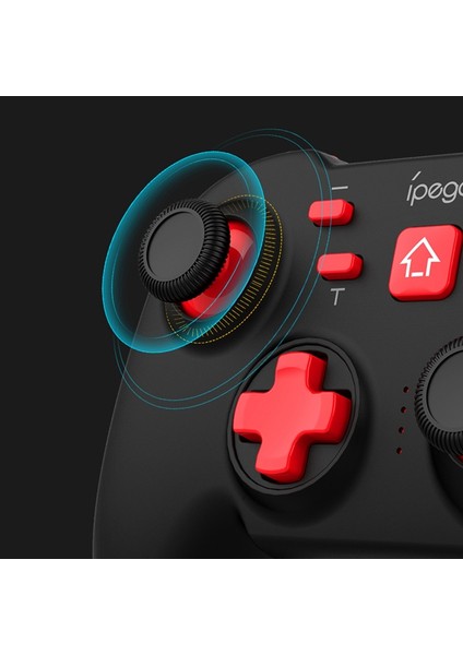 Ipega PG-SW062C Kablosuz Oyun Denetleyicisi Bluetooth Gamepad Oyun Konsolu Nintendo Switch, Android, Ios, Pc Için Kablosuz Sap - Siyah (Yurt Dışından)