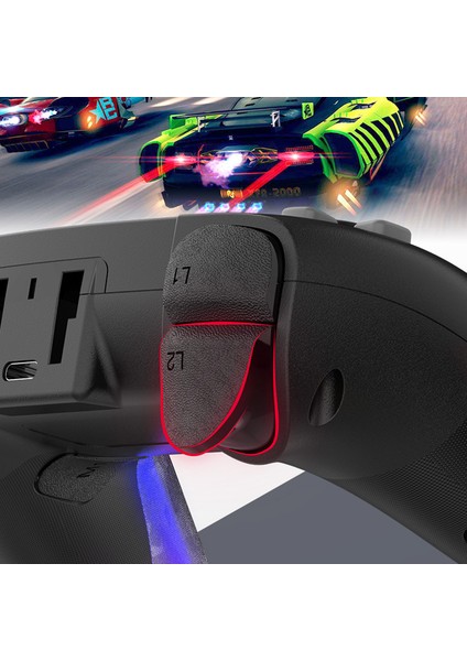 P07 Dazzle Lighting Standsız Ps4 Oyun Konsolu Kolu Için Kablosuz Bluetooth Denetleyici - Siyah (Yurt Dışından) modelleri