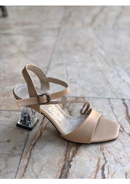 Çok Şık Açık Taşlı Sandalet